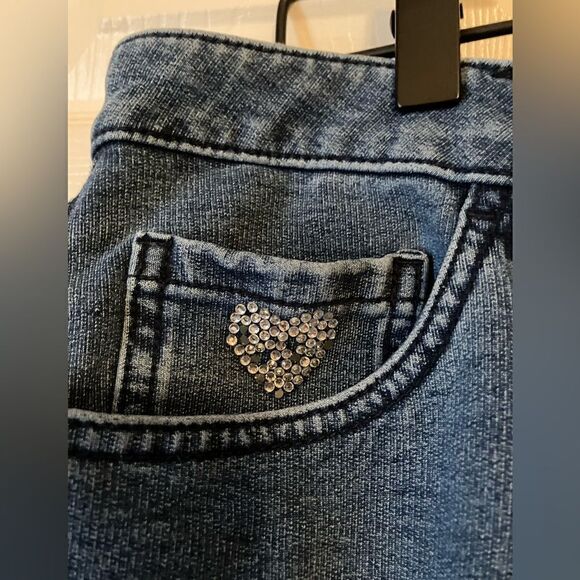Quacker Factory Dream Jeans Cropped 14 - Picture 3 of 13